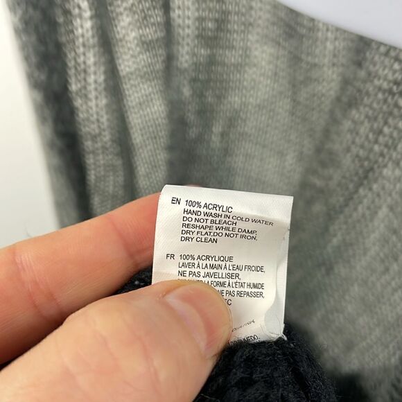 RD Style Long Light sweater vest color block size Medium - Picture 9 of 12